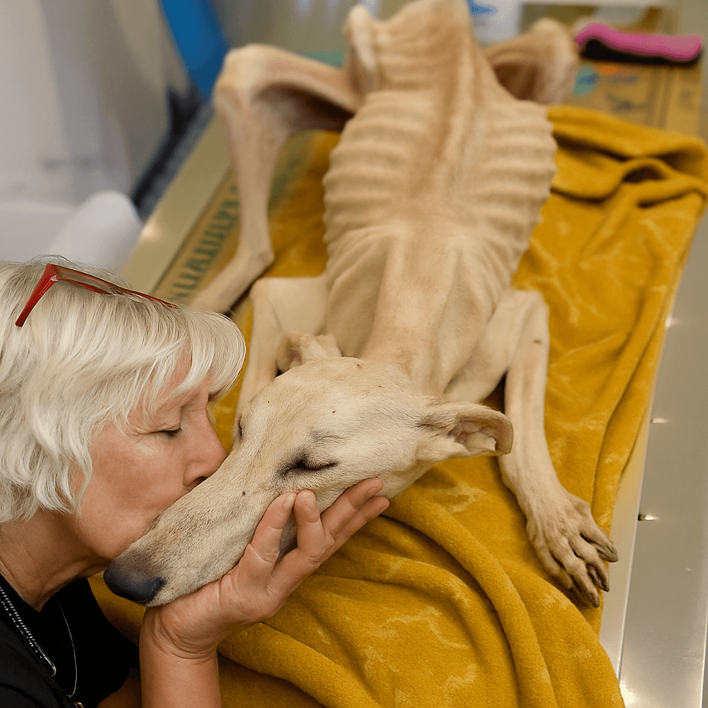 neglected dog rescue story Valentim