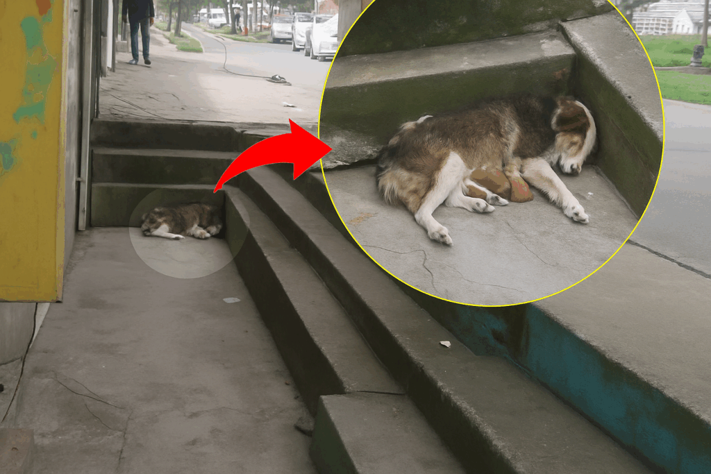 abandoned mother dog rescue Bronx