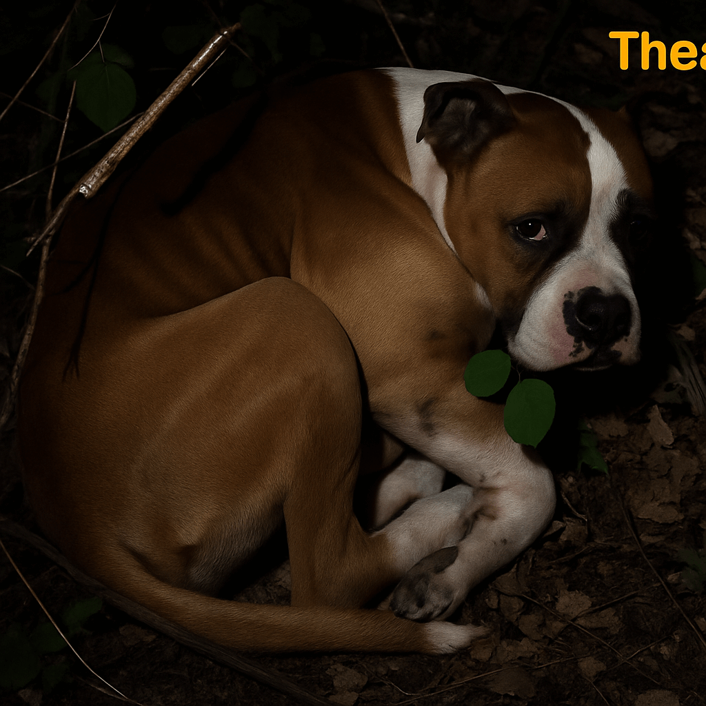 dog rescue story Alphonzo forest