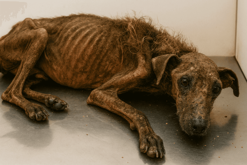 dog healing journey after rescue