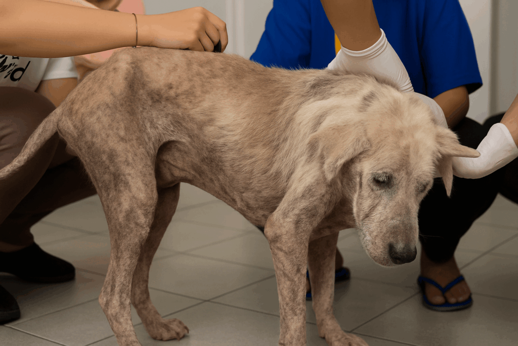 survivor dog healing journey