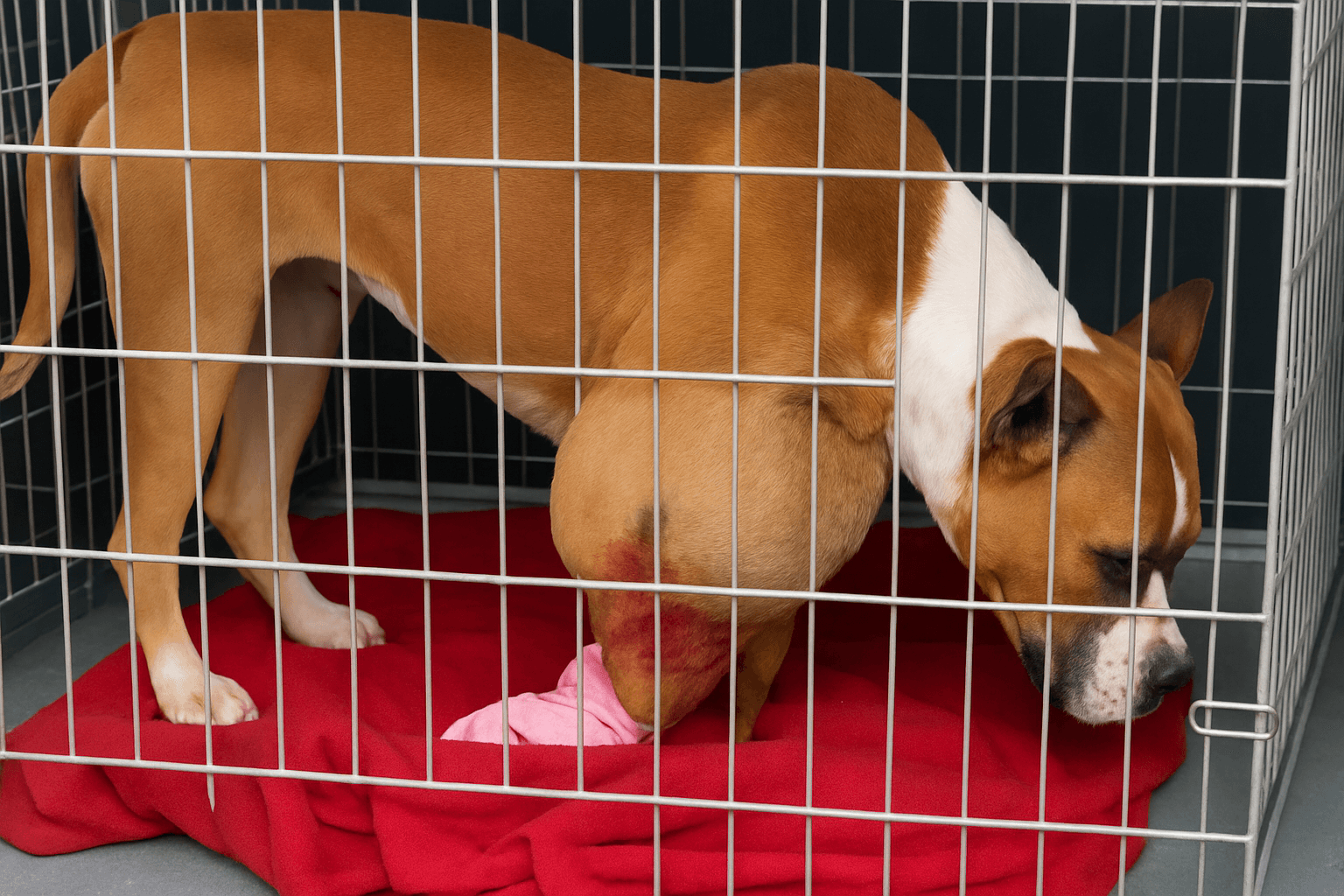 three-leg dog recovery