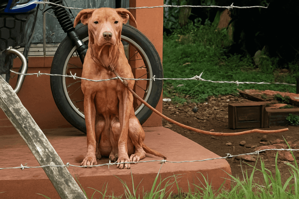 neglected dog redemption story