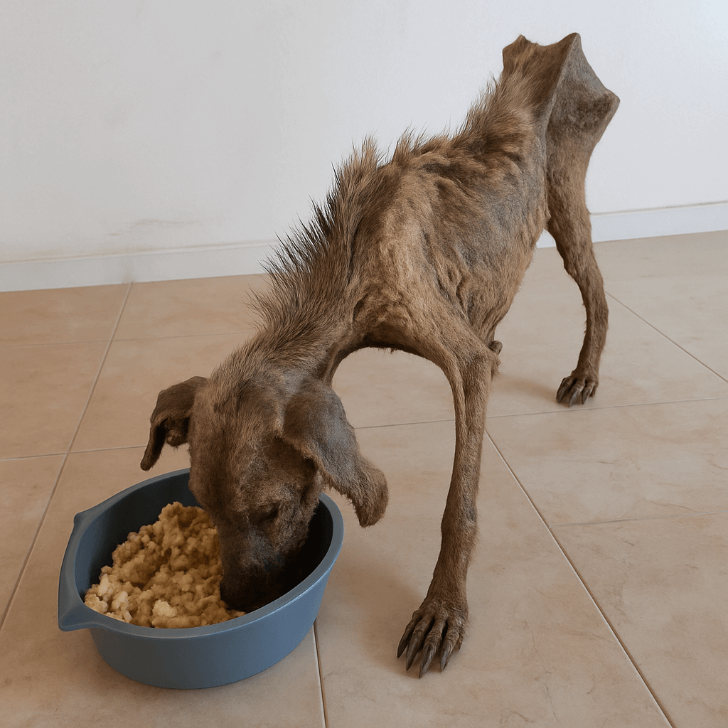 zeyna survival rescue story abandoned dog before recovery