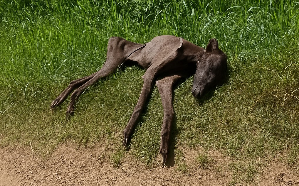graveyard horse rescue discovery of starving colt Mau