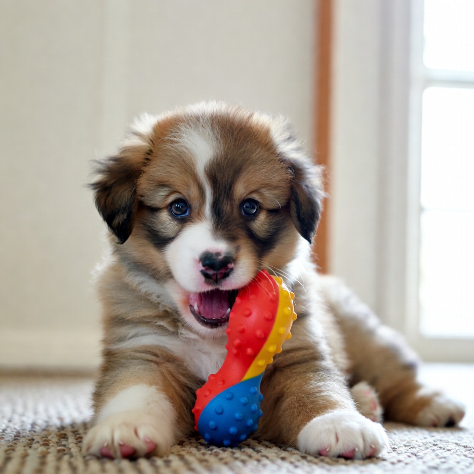 Redirecting behavior while learning how to train a puppy not to bite
