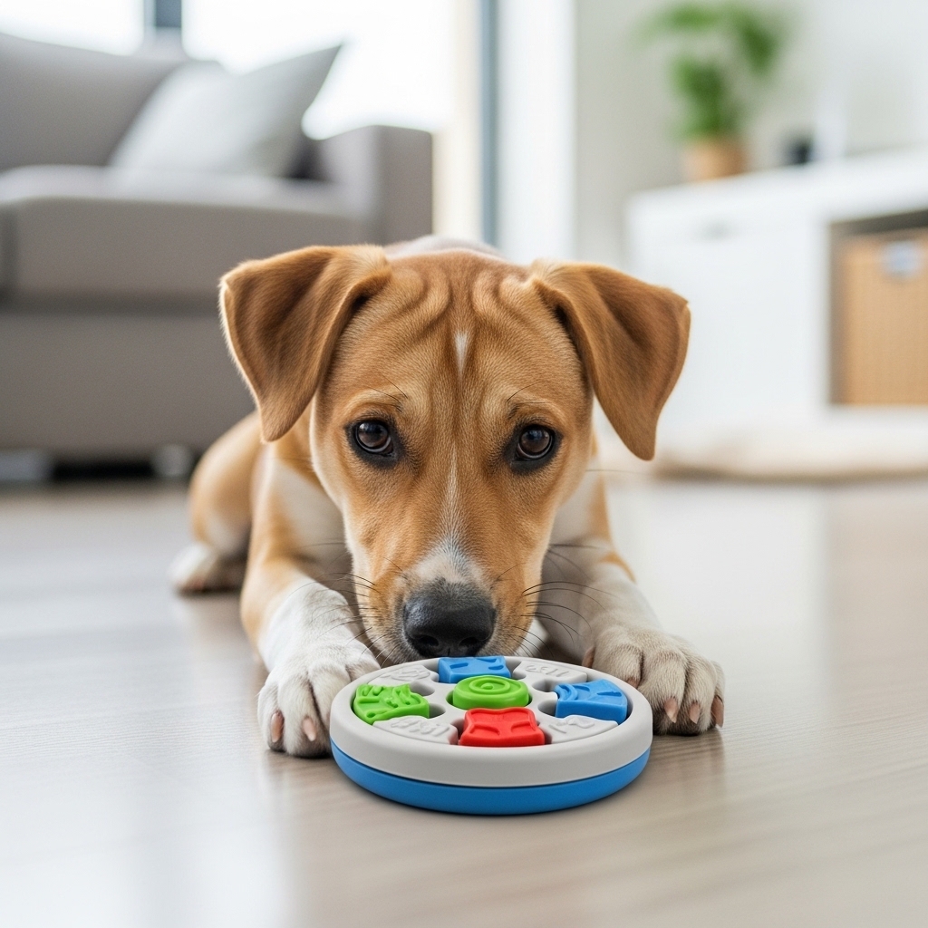 Mental stimulation for how to calm a hyper puppy naturally